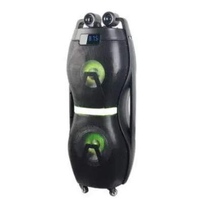 Акустическая переносная колонка Wesyman 80Вт 8" 37x89x35см USB/SD/FM/BT/MIC Q86