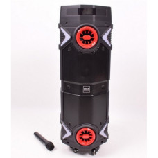 Акустическая переносная колонка Wesyman 80Вт 8" 37x85x35см USB/SD/FM/BT/MIC Q82