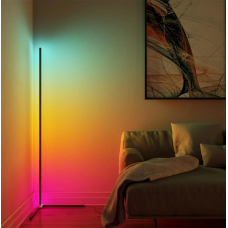 Светодиодный Линейный LED Светильник, минималистичный Hi-Tech торшер с пультом и приложением, 150 см