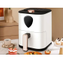 Аэрофритюрница для жарки без масла на 6л с Air Fryer Su Tai ST-606 Фритюрница на 1000Вт для кухни (белая)