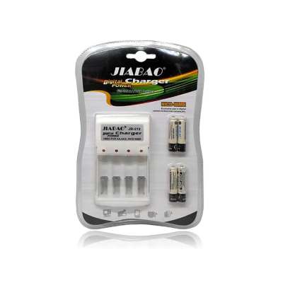 Зарядное устройство в комплекте с аккумуляторами 4хAAA JB-212