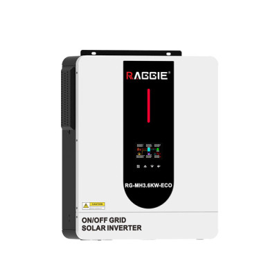 Гибридный солнечный инвертор с чистой синусоидой Raggie RG-MH3.6KWECO(24V) MPPT-120A