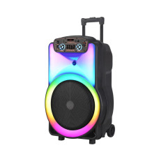 Колонка аккумуляторная ZXX-1520 c радиомикрофонами (USB/BT/FM/TWS)