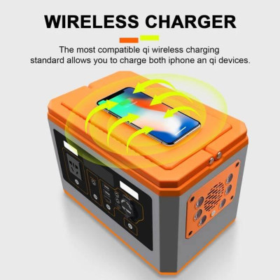 Портативная зарядная электростанция 500Вт OKD 520C для квартиры 220 вольт, Универсальная зарядная станция