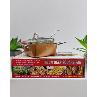 Глубокая сковорода-фритюрница Top Kitchen 5 л 24 см