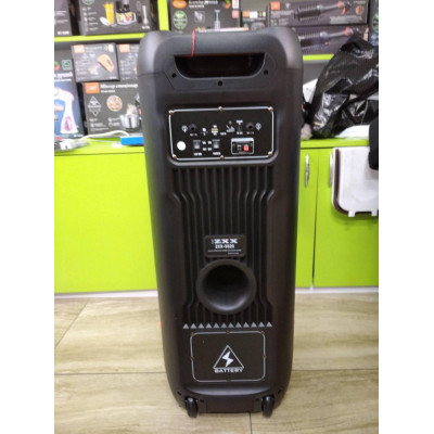 Колонка аккумуляторная портативная ZXX partybox 1000 ватт RMS c радиомикрофонами (USB/BT/FM/TWS)