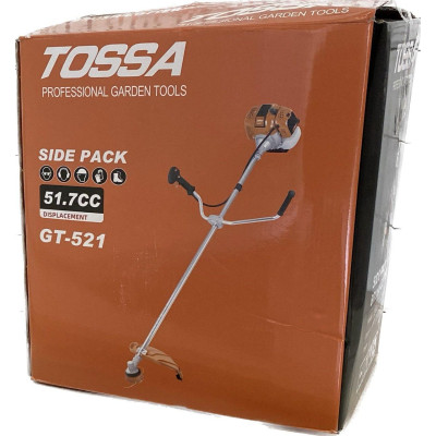Бензиновая коса Tossa GT-521 с двумя дисками с катушкой + ремень рюкзак