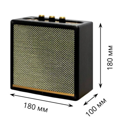 Акустика в ретро стиле M27 Bluetooth колонка портативная BT5.4,USB/AUX/TF