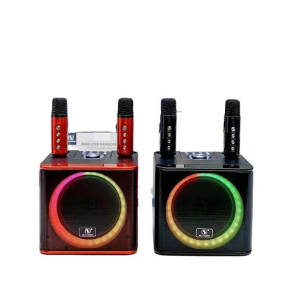 Портативна колонка з караоке мікрофонами YS309 10 W Bluetooth, HiFi, USB, microSD, AUX, Type-C