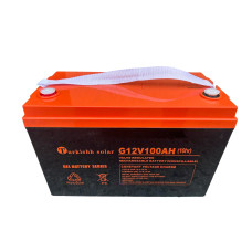 Аккумулятор Turkish Solar 12V100 Ah, Тяговый гелиевый аккумулятор, для котла и солнечных панелей Аккумулятор Turkish Solar 12V100 Ah, Тяговый гелиевый аккумулятор, для котла и солнечных панелей