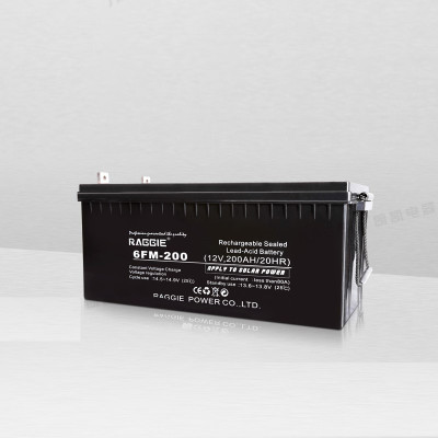 Аккумулятор глубокого разряда для ДБЖ инвертора AGM Raggie 12V 200 Ah/20Hr