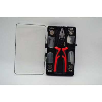 Многофункциональные плоскогубцы 5 в 1 с сменными насадками в кейсе