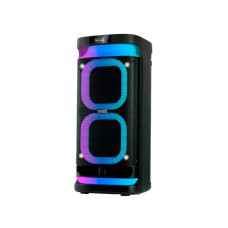 Колонка аккумуляторная Temeisheng Partybox 6820D c радиомикрофонами (USB/BT/FM/TWS)