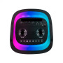 Колонка аккумуляторная Temeisheng Partybox 6820D c радиомикрофонами (USB/BT/FM/TWS)