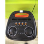 Колонка аккумуляторная портативная ZXX partybox 5509 c радиомикрофоном (USB/BT/FM/TWS)