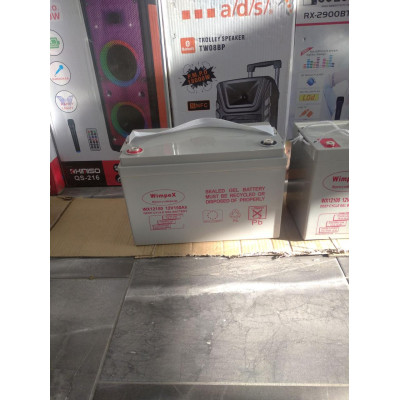 Аккумулятор Wimpex Gel 12V150 Ah, Тяговый гелиевый аккумулятор, для котла и солнечных панелей ИБП