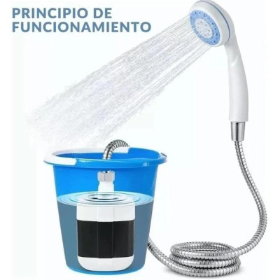 Душ аккумуляторный туристический переносной портативный походный мобильный душ на аккумуляторе