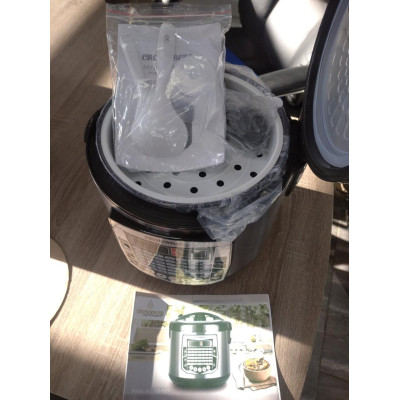Многофункциональная мультиварка, пароварка, рисоварка Сrowenberg 42 программы 1000 Вт