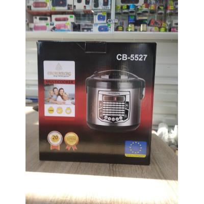 Многофункциональная мультиварка, пароварка, рисоварка Сrowenberg 42 программы 1000 Вт