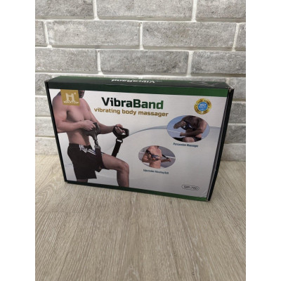 Ударный массажер аккумуляторный перкуссионный, антицелюлитный, пистолет ленточный для всего тела 6 насадок