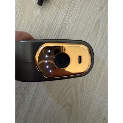 Ударный массажер аккумуляторный перкуссионный, антицелюлитный, пистолет ленточный для всего тела 6 насадок