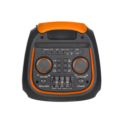 Колонка аккумуляторная NDR-1095 c радиомикрофоном (USB/BT/FM/TWS)