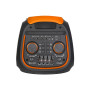 Колонка аккумуляторная NDR-1095 c радиомикрофоном (USB/BT/FM/TWS)
