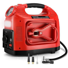 Пусковое зарядное устройство универсальное Honda Air Car Jump Starter c компрессором