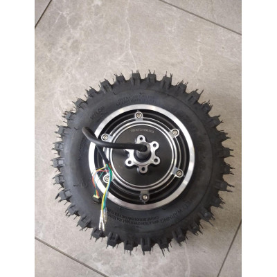 Колесо-мотор вездеходное 500 ваатт медная обмотка на 13" / мотор колесо универсальное 36 v