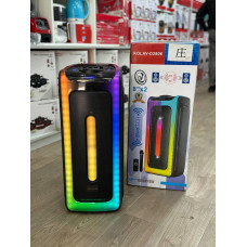 Колонка аккумуляторная KOLAV D-2806 c радиомикрофоном (USB/BT/FM/TWS)