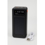 Портативная мобильная батарея повышенной емкости c солнечной панелью Powerbank 80000 mAh