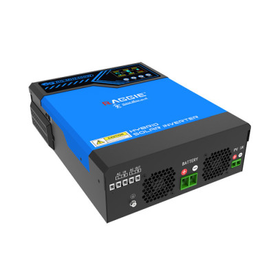 Гибридный солнечный инвертор с чистой синусоидой Raggie RG-MH2400W 24V MPPT-80A с зарядным устройстом