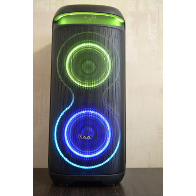 Колонка аккумуляторная портативная ZXX partybox c радиомикрофоном (USB/BT/FM/TWS)