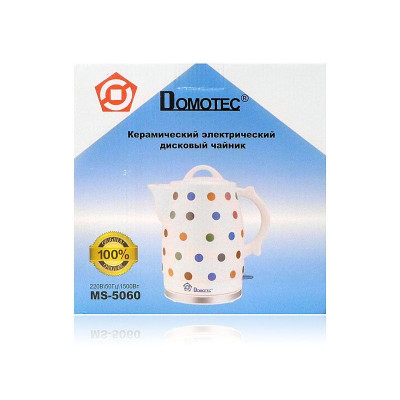 Электрочайник керамический 2,0л 1500Вт Domotec MS-5060