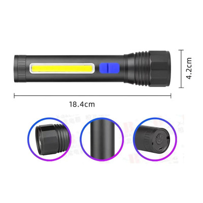 Фонарь Bailong CB-C12-P50-COB