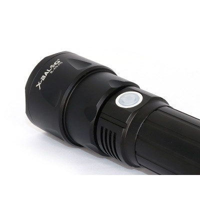 Фонарь полицейский micro USB Bailong 1x18650