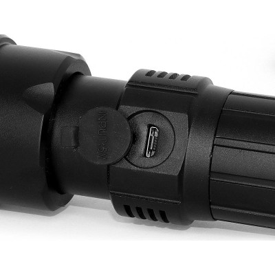 Фонарь полицейский micro USB Bailong 1x18650