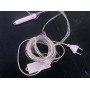 Гірлянда мідний дріт Кінський хвіст 3,0м 300LED (синій) COPPER-WIRE-300B-2
