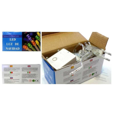 Гирлянда прозрачный провод 100LED (микс) LED100M-1