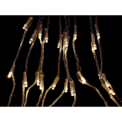 Гирлянда Водопад прозрачный провод 2,0мХ2,0м 240LED (теплый белый) IT-RAINS-240-WW