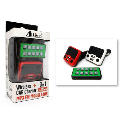 FM модулятор трансмиттер Bluetooth JS-1404