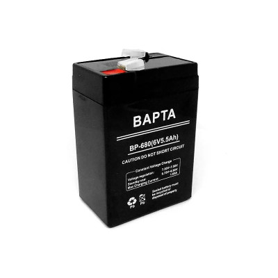Аккумуляторная батарея 6В 5,5Ач BAPTA BP-680