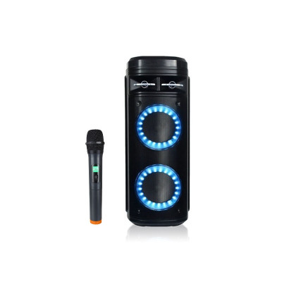 Акустическая переносная колонка ZXX-5511 30Вт 6,5" 62х24х24см USB/SD/FM/BT/MIC/ДУ