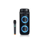 Акустическая переносная колонка ZXX-5511 30Вт 6,5" 62х24х24см USB/SD/FM/BT/MIC/ДУ