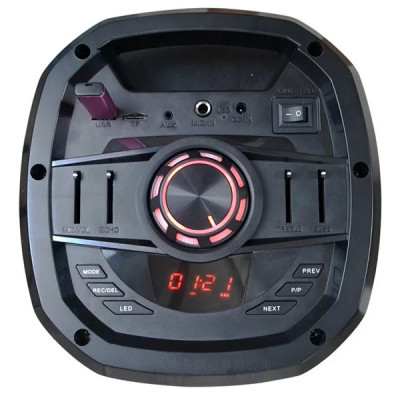 Акустическая переносная колонка ZXX-5511 30Вт 6,5" 62х24х24см USB/SD/FM/BT/MIC/ДУ