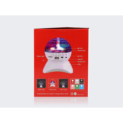 Диско шар Bluetooth MP3/USB/АКБ RHD-199 L-740
