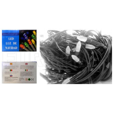 Гірлянда чорний провід матова лампа 400LED (синій) LED400B-3