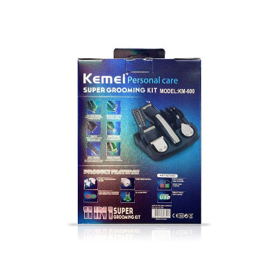Машинка для стрижки 11 в 1 Kemei KM-600