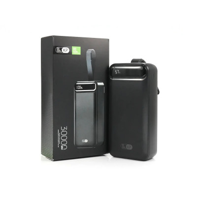 Зовнішній акумулятор (power bank) 30000мАг KP KP-39