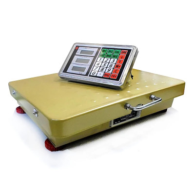 Весы электронные торговые WiFi 200кг 32х42см 4В Gold BITEK TCS-R2-200